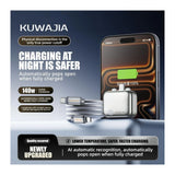 Type-C Smart Auto Charge Remover Adapter | Fast Charging |Battery Guard with Anti-Overcharge Protection