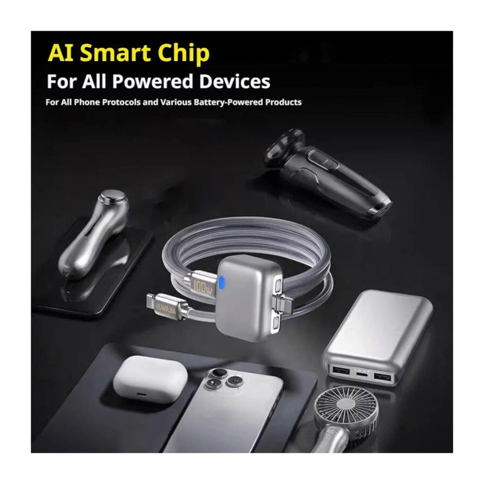 Type-C Smart Auto Charge Remover Adapter | Fast Charging |Battery Guard with Anti-Overcharge Protection