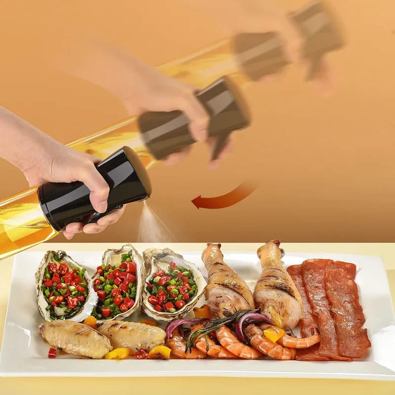 Press-Type Oil Spray Bottle
