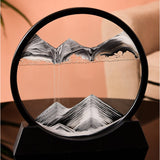 Sandscape Moving Round Glass