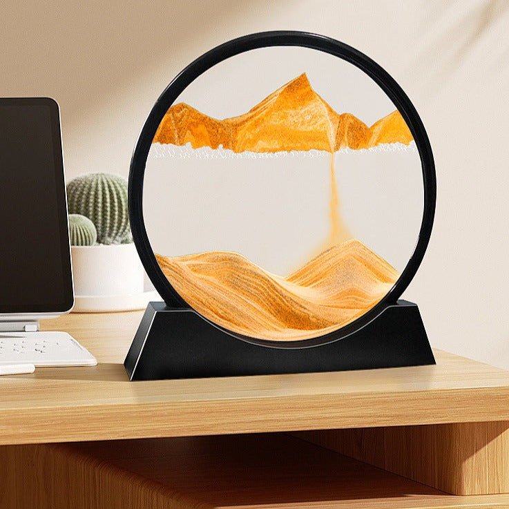 Sandscape Moving Round Glass