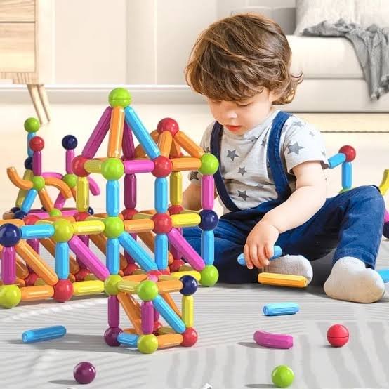 STEM Magnetic Sticks Blocks Set | 42 Pcs