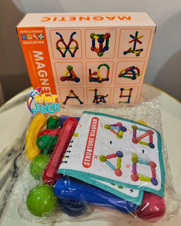 STEM Magnetic Sticks Blocks Set | 42 Pcs